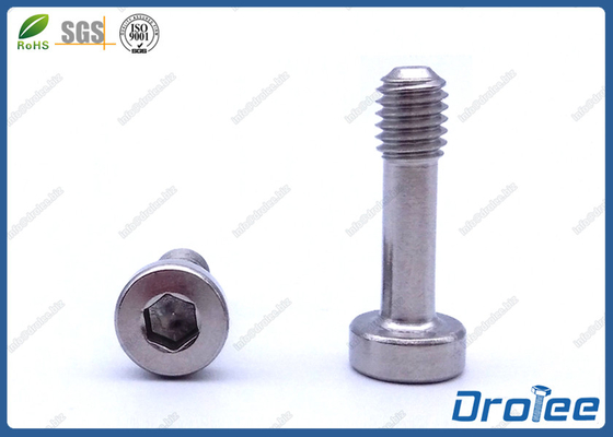 China 18-8 Stainless Steel Hex Socket Head Captive Panel Screw w/ Low Profile supplier